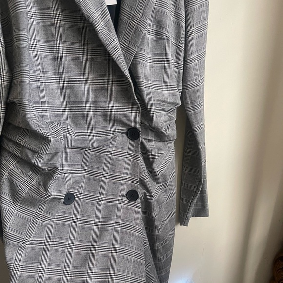 NWT Zara Plaid blazer dress - Picture 4 of 8